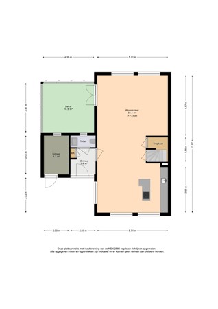 Molenpolderstraat 35, 2493 VB Den Haag - Plattegroind begane grond Molenpolderstraat 35- Den Haag.jpg