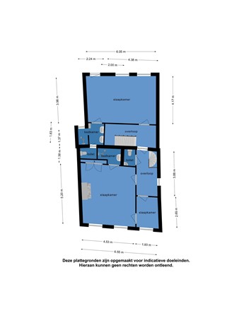 Floorplan - Pruikmakershoek 10, 8754 ET Makkum