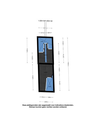 Floorplan - Pruikmakershoek 10, 8754 ET Makkum