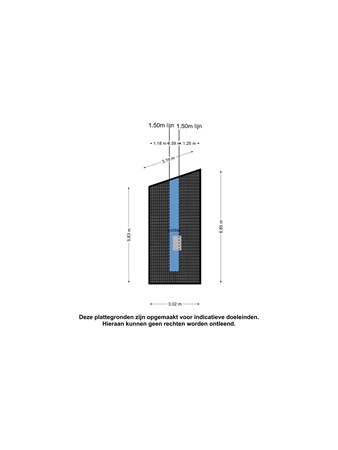 Floorplan - Pruikmakershoek 10, 8754 ET Makkum