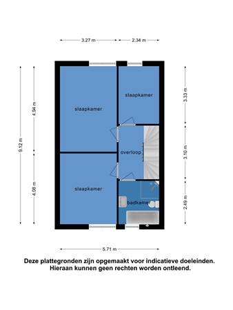 Floorplan - Menziessingel 1, 8754 LD Makkum