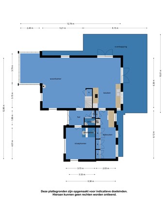 Floorplan - De Greiden 12, 8754 KG Makkum