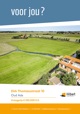 Brochure preview - Dirk Thomaszstraat 10, 2374 BJ OUD ADE (1)
