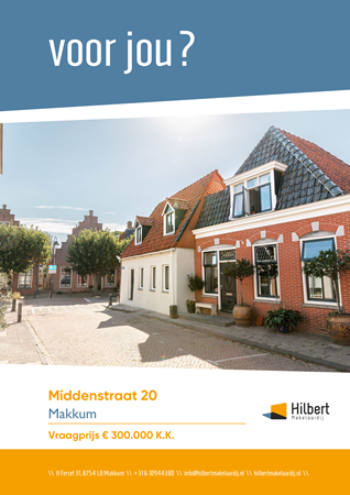Brochure preview - Middenstraat 20, 8754 CT MAKKUM (1)