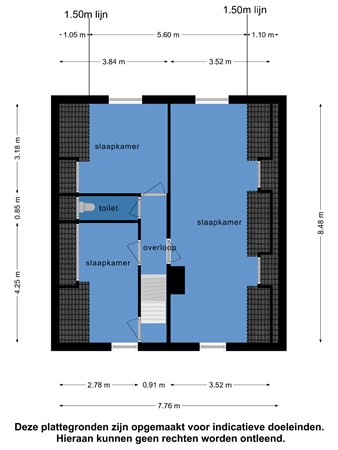 Floorplan - Schans 11, 8754 GA Makkum