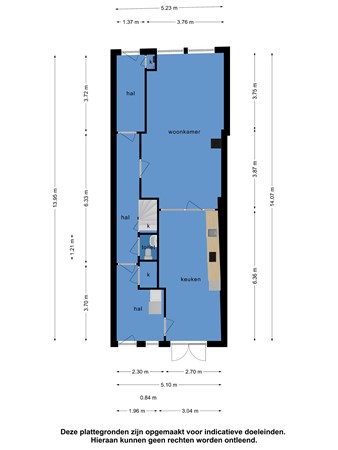 Floorplan - Súd 10, 8711 CV Workum