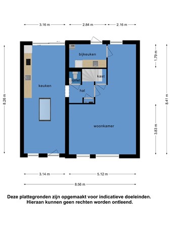 Floorplan - Sielânsreed 13, 8757 JZ Gaast