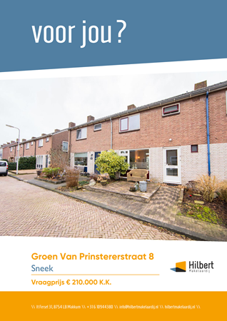 Brochure preview - Groen Van Prinstererstraat 8, 8603 BE SNEEK (1)