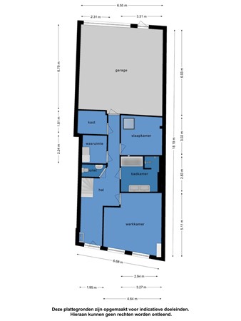 Floorplan - Markt 14, 8754 ES Makkum