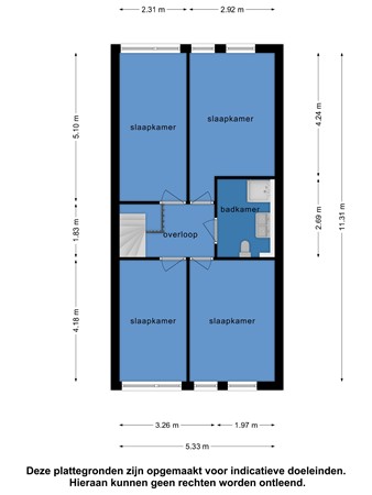 Floorplan - De Gealanden 105, 8918 KD Leeuwarden