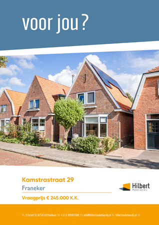 Brochure preview - Kamstrastraat 29, 8801 VK FRANEKER (1)