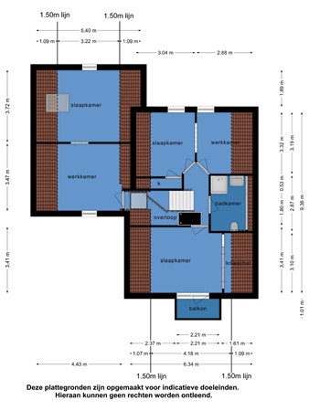 Floorplan - De Greide 12, 8757 JP Gaast