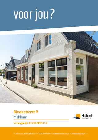 Brochure preview - Bleekstraat 9, 8754 CK MAKKUM (1)