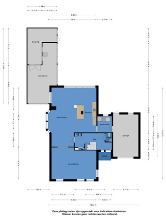 Floorplan - De Greiden 8, 8754 KG Makkum