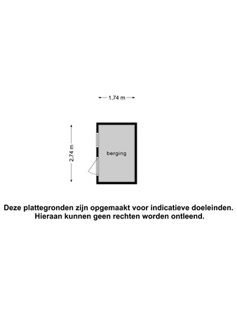 Floorplan - Lieuwkemastraat 57, 8754 BL Makkum