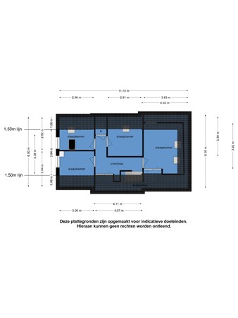 Floorplan - Oosterstraat 26, 8748 AX Witmarsum