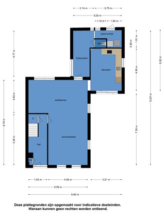 Floorplan - Buren 4, 8754 CX Makkum