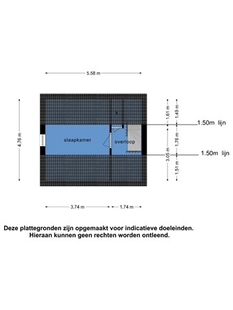 Floorplan - Blessumerpaed 13, 9031 XM Boksum