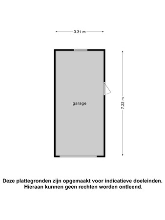 Floorplan - Blessumerpaed 13, 9031 XM Boksum