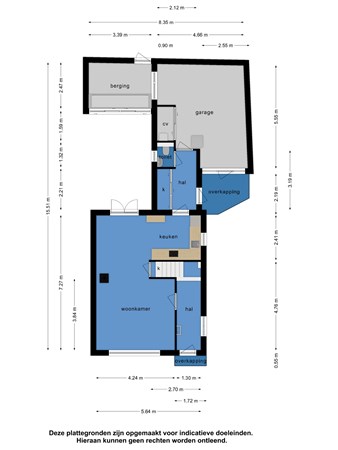 Floorplan - Turfmarkt 69, 8754 CJ Makkum