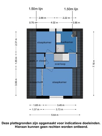 Floorplan - Turfmarkt 69, 8754 CJ Makkum