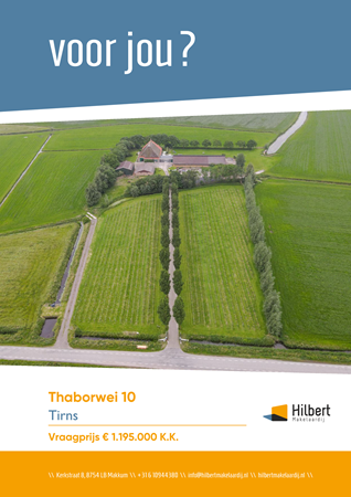 Brochure preview - Thaborwei 10, 8632 WG TIRNS (1)