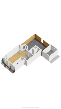 Floorplan - Burgemeester Albertsstraat 5, 8715 JE Stavoren