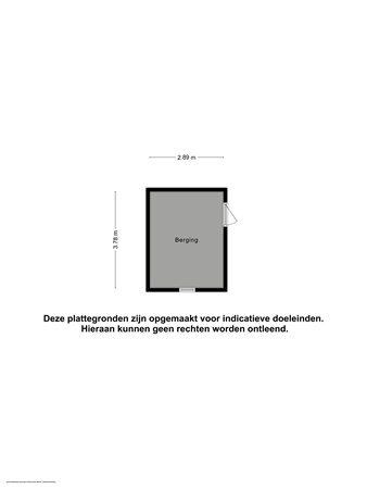 Floorplan - Burgemeester Albertsstraat 5, 8715 JE Stavoren