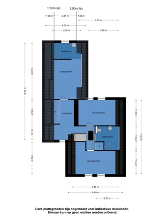 Floorplan - Trasmolen 14, 8754 GX Makkum