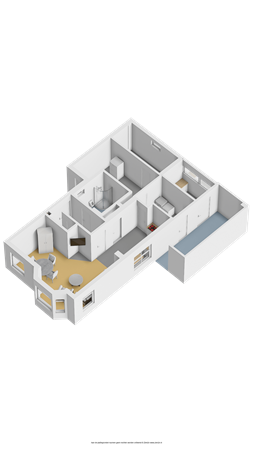 Floorplan - Schoolstraat 5, 8748 AS Witmarsum