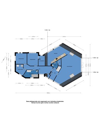 Floorplan - Trasmolen 36, 8754 GX Makkum