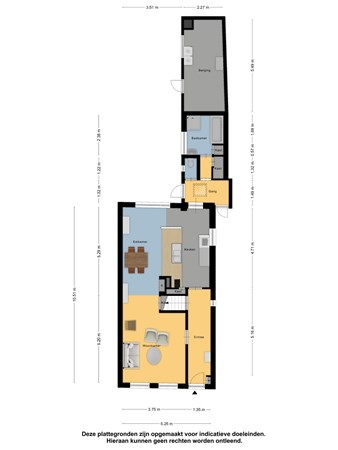 Floorplan - Krommesloot 9, 8754 GD Makkum