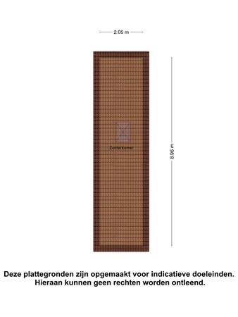 Floorplan - Krommesloot 9, 8754 GD Makkum