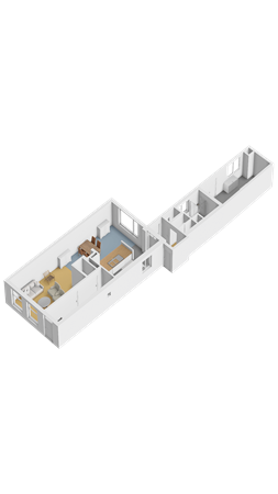 Floorplan - Krommesloot 9, 8754 GD Makkum