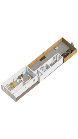 Floorplan - Krommesloot 9, 8754 GD Makkum