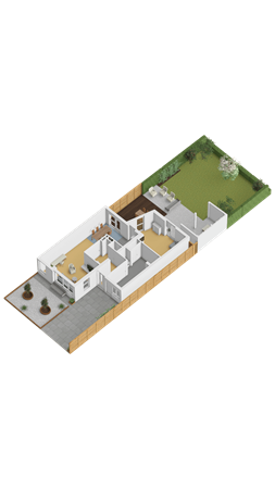 Floorplan - It Ferset 25, 8754 LB Makkum