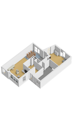 Floorplan - It Ferset 25, 8754 LB Makkum