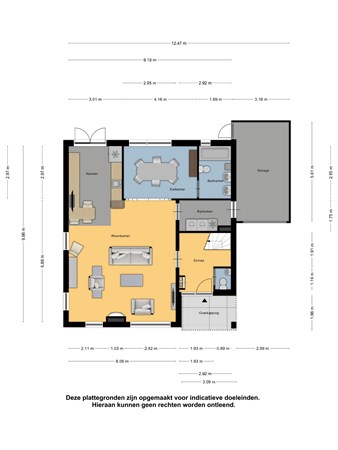 Floorplan - Wunsstelling 25, 8754 LA Makkum