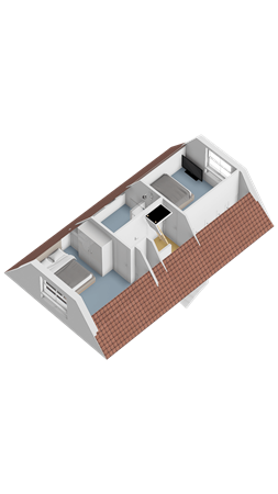 Floorplan - Dijkweg 6, 8713 KD Hindeloopen