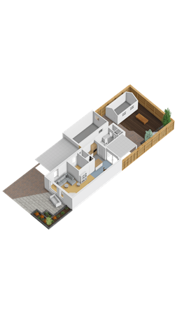 Floorplan - Trasmolen 43, 8754 GL Makkum