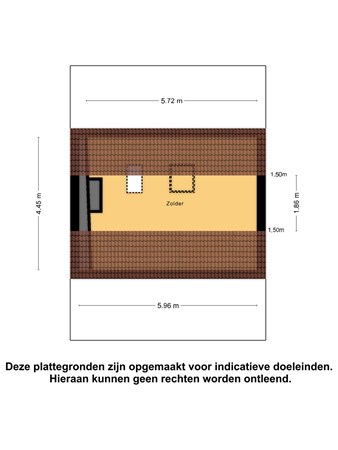 Floorplan - Bleekstraat 6, 8754 CL Makkum