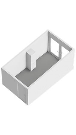 Floorplan - Bleekstraat 6, 8754 CL Makkum