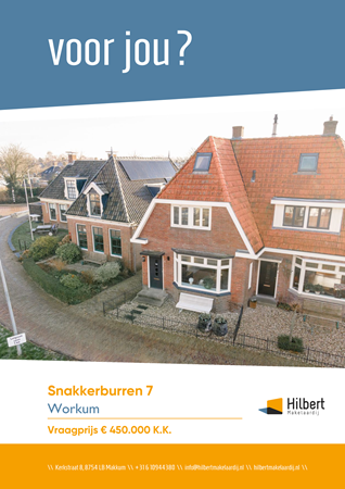 Brochure preview - Snakkerburren 7, 8711 EV WORKUM (1)