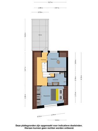 Floorplan - Snakkerburren 7, 8711 EV Workum