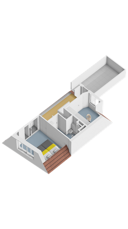 Floorplan - Snakkerburren 7, 8711 EV Workum