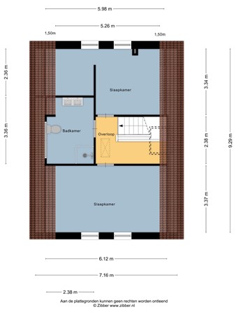 Floorplan - It Ferset 41, 8754 LB Makkum