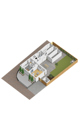 Floorplan - Franekerkade 3, 8822 VT Arum