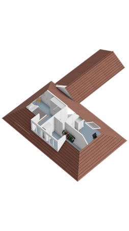 Floorplan - Franekerkade 3, 8822 VT Arum