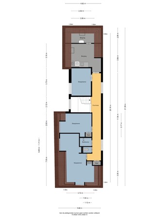 Floorplan - Turfmarkt 31, 8754 CH Makkum