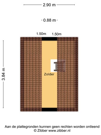 Floorplan - Turfmarkt 31, 8754 CH Makkum